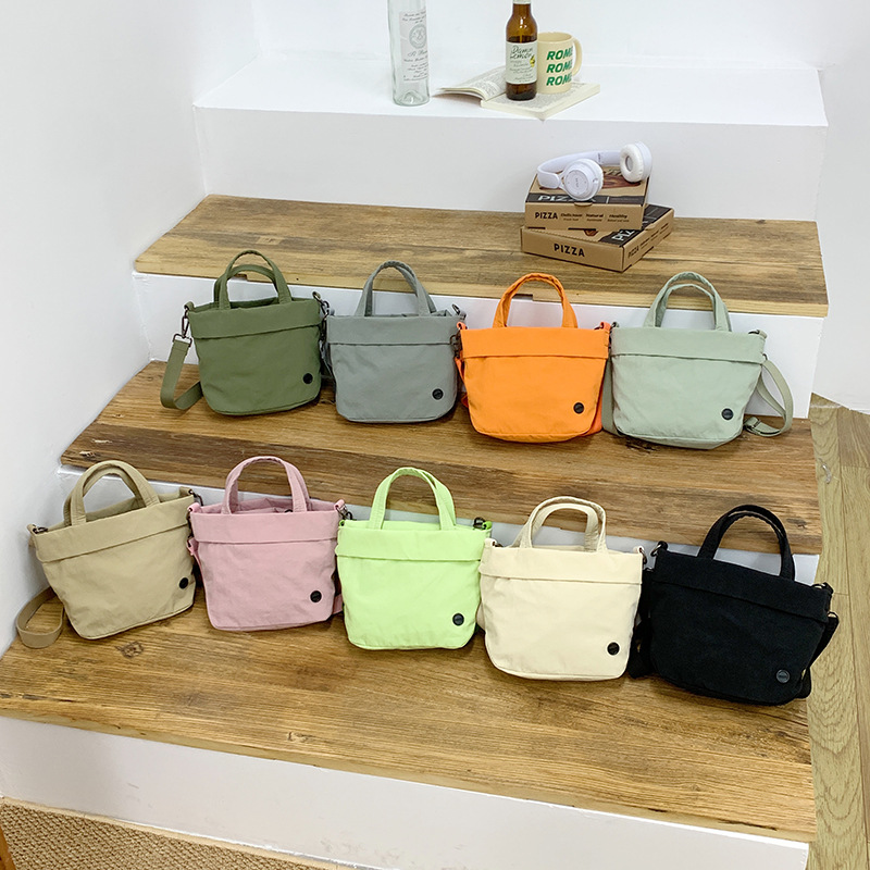 Bolso de hombro para niños y niñas de moda coreana, bolso de bebé informal de color sólido simple, nuevo bolso cuadrado pequeño para niños