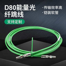D80能量光纤跳线批发特种光纤连接线可定 制维修激光焊接机光纤