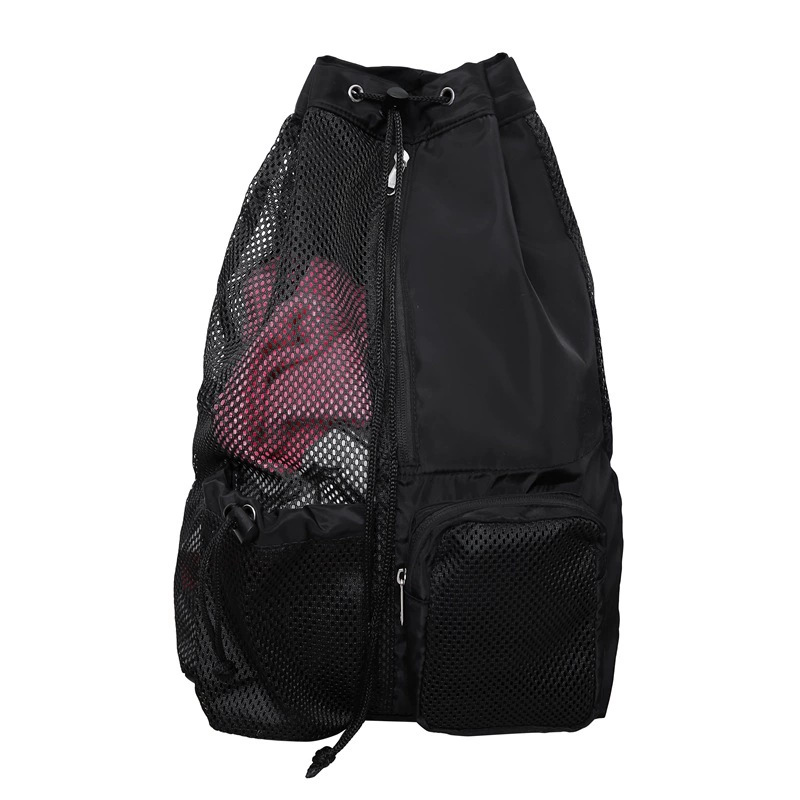 Beach backpack for swimming for gym, equipment, new collection, drawstring