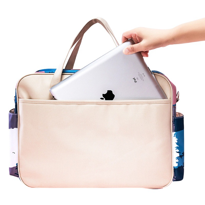 Yinxiuli Fashionable Shoulder Crossbody Portable Mummy Bag Waterproof Large Capacity Multi-functional Maternal and Infant Outgoing Bag
