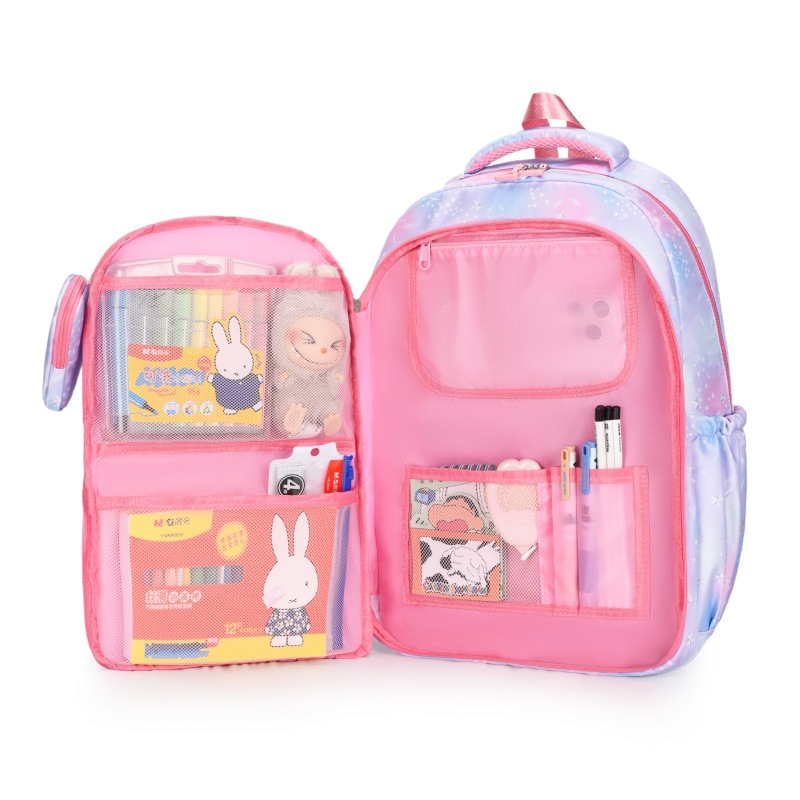 Multicapa mochila Jiayi JIAYISTAR original transfronteriza explosión de estudiantes de secundaria secundaria para la escuela mochila mujer