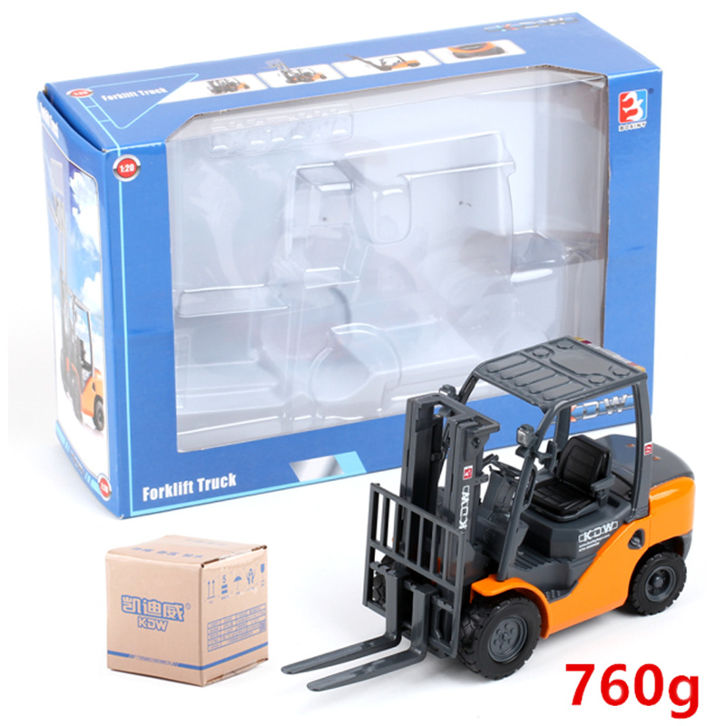 Kaidiwei Alloy Vehículo de ingeniería Modelo Excavadora Camión de bomberos Carretilla elevadora Juguete para niños Coche Suministro directo transfronterizo al por mayor