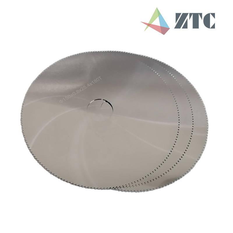 株洲普乐硬质合金圆锯片适用于铜材铝材的切割切口平整无毛刺