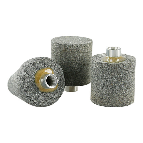 Angle grinder small grinding wheel granite pebbles special-shaped stone stone carving processing grinding and polishing cylindrical bullet grinding head