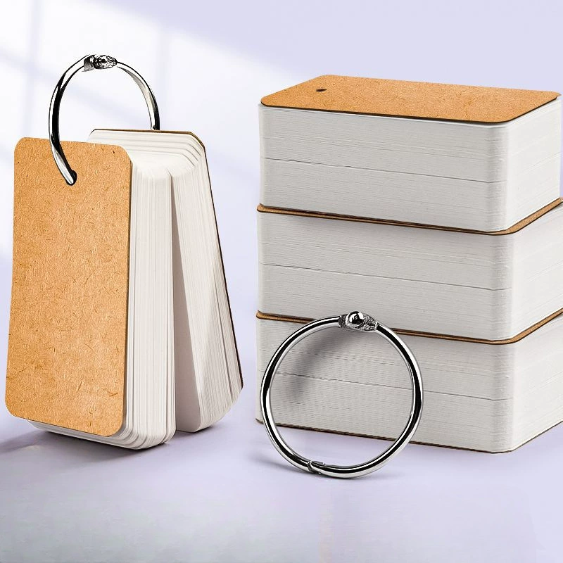 Блокнот с английским словарем в переплете, портативная карманная флэш-карта, пустой блокнот с отрывными листами, карточка для блокнота