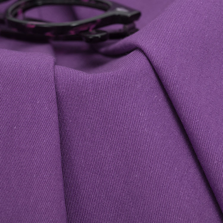 Fabricante de suministro de algodón trenzado Twill suave tela de jeans