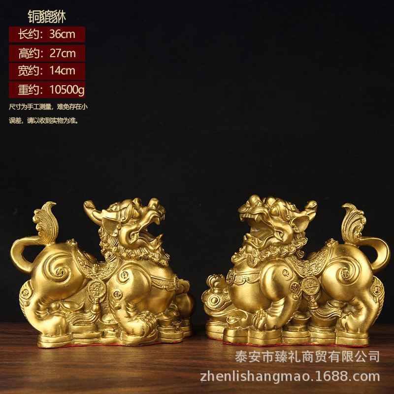 PP36 cm 구리 돈 용감한 쌍