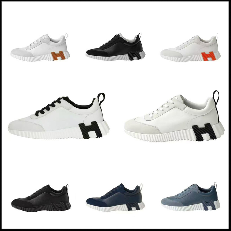 Exclusive for European cross-border foreign trade: New H-brand comfortable, versatile, sporty, casual, breathable, trendy men's running shoes