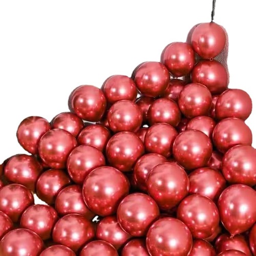 5-inch metal balloon thickened latex balloon birthday party decoration wedding room bedroom background wall wedding layout