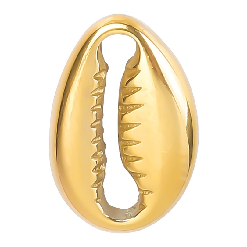 3g Weight Vacuum Plating Gold Plating Process Pendant Jewelry Making Type 18K Gold Plated Plating Material DIY Jewelry Accessories Classification 1 Piece Quantity 304 Stainless Steel Material Waves Pattern Plating Design Simple Style, Classic Style Style 1 Piece 304 Stainless Steel 18K Gold Plated Waves Pendant 3