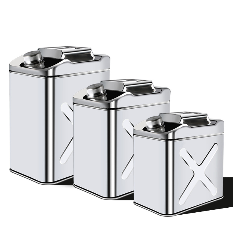 ステンレスオイルタンク10リットル20リットル25リットル30リットル40リットル車載自走式タンク食用油アルコールバケツ