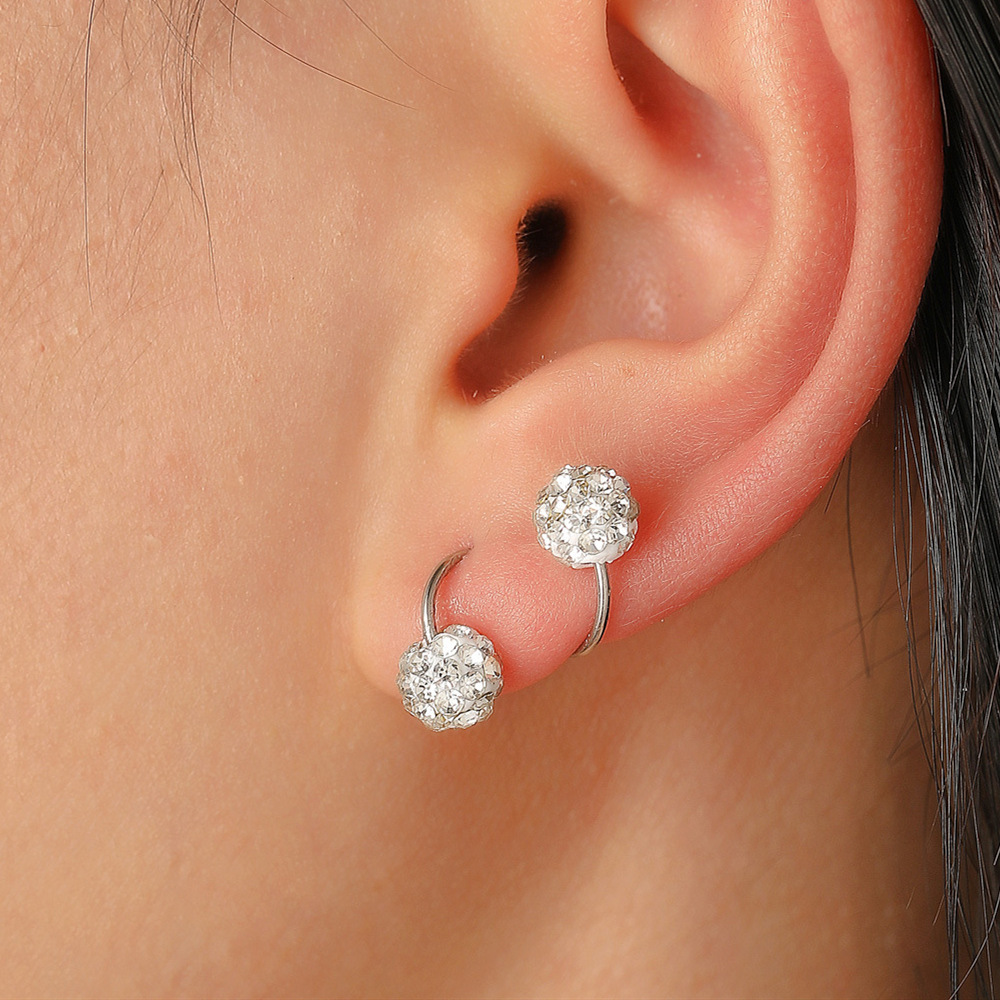 Orecchini a vite con perline rotonde super lucide 2024, nuovi orecchini alla moda unici e di alta qualità per le donne_voghion.com