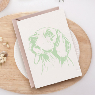 Creative Pattern Beagle Template Cross-Border Dropshipping Hot-Selling Painting Stencil Wall Art Journal Decoration Masking Board