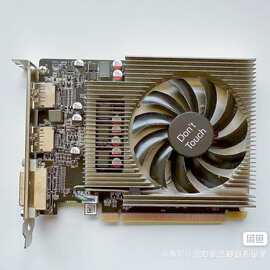 AMD RX550 2G显卡，原装拆机显卡，实物图片，三屏显示支持多屏