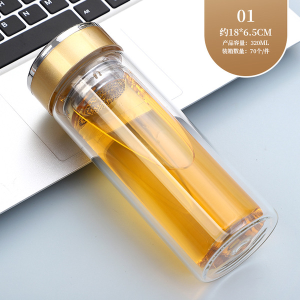 Ready supply of ordinary double-layer glass