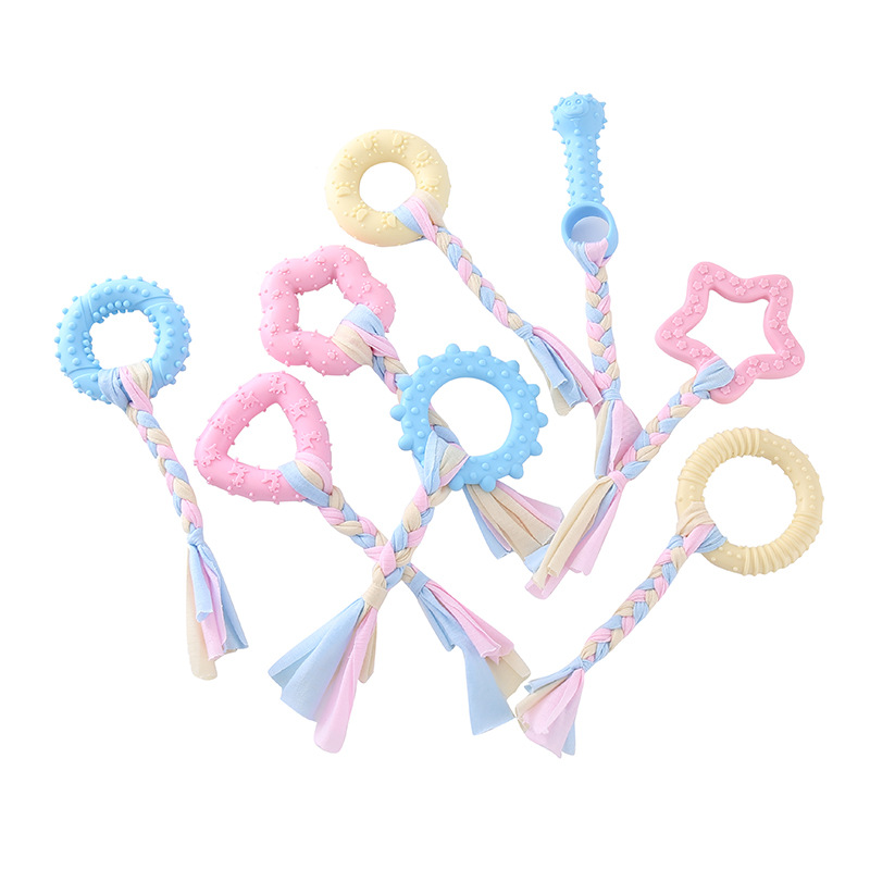 소형 및 중형견, 강아지, 대형견, 물기 방지 강아지, 자가 자극 젖니가 남을 위한 애완동물 용품을 위한 TPR 개 젖니 장난감, 재고 있음