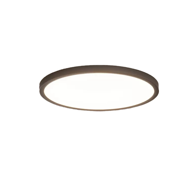 LED lámpara de techo ultra delgada lámpara de dormitorio moderna simple lámpara de techo de protección de ojos redonda cocina y baño balcón pasillo