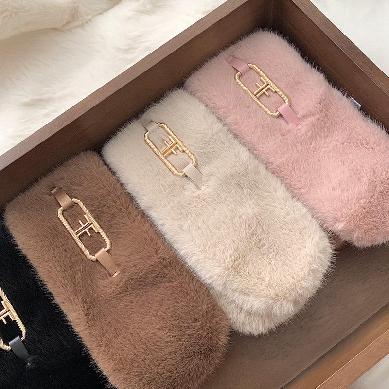 Otoño y invierno bufandas mujeres 2025 nuevo estilo coreano caliente engrosado versátil imitación de lana de seda lindo buñuelo al por mayor