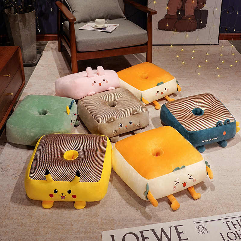 Lazy tatami futón cojín piso sentado Pier arrodillado estera del dormitorio de los niños alfombra Butt Mat balcón ventana de la Bahía