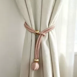窗帘绑带;窗帘扣