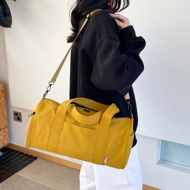 Nueva bolsa deportiva para mujeres secas y húmedas separación bolsa de yoga bolsa de viaje de gran capacidad bolsa de equipaje de moda