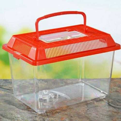 Mini Portable Pet Box Aquarium Plastic Tank Fish Bottle Turtle Tank Turtle Box Goldfish Tank Wholesale