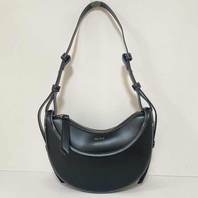 Cross-Border New Crescent Bag Half Moon Hobo Bag Underarm Bag Shoulder Crossbody Handbag For Women - Thumbnail 4