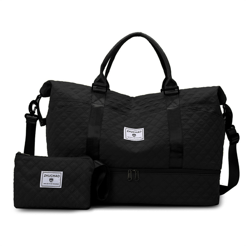 Bolsa de equipaje para viajes, bolsa portátil para niños y madres, bolsa de viaje de corta distancia de todo fósforo Lingge, bolsa de fitness deportiva de separación en seco y húmedo