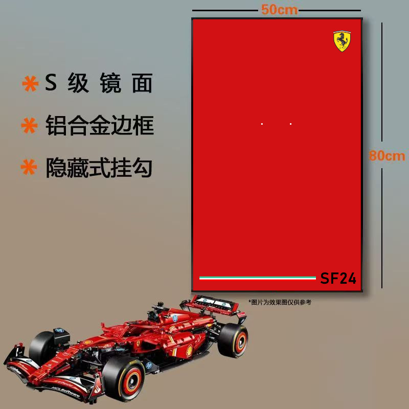 厚さ3.5CMの最新製品は、レゴ壁掛けビルディングブロックディスプレイフォトフレーム、メルセデスベンツAMGポルシェ吊り下げ額縁と互換性があります。