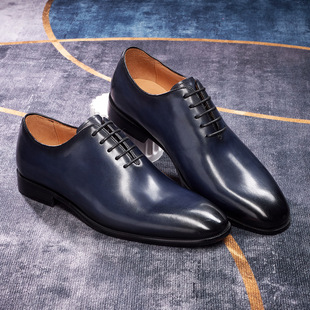 Fashionable Wedding Shoes for Business Holiday Shoes Leather