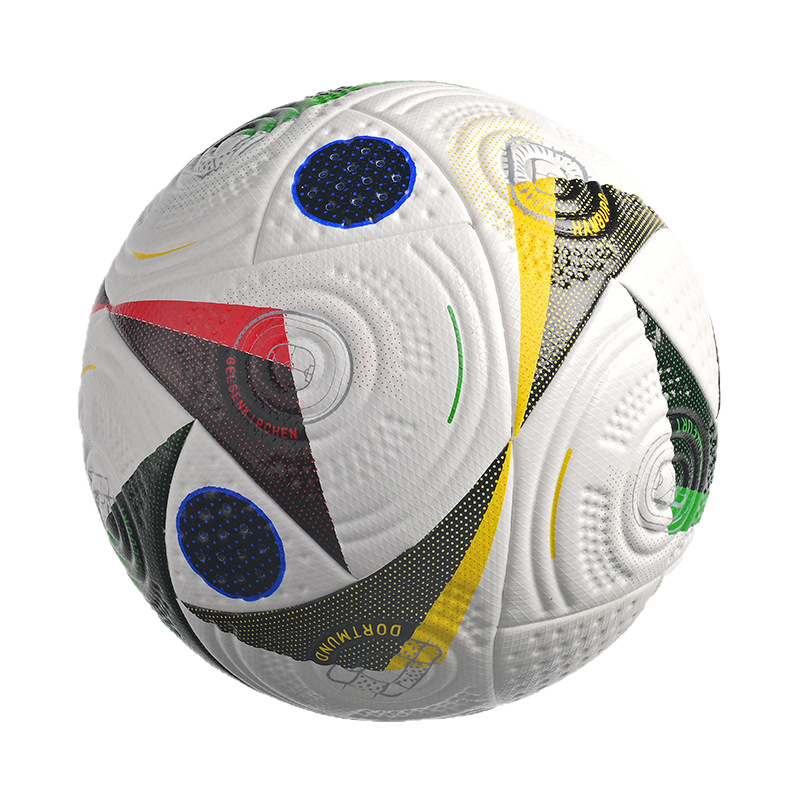 Pu5 transfronterizo fútbol de piel adhesivo adulto entrenamiento de eventos de fútbol anti-explosivo desgaste personalizado al por mayor