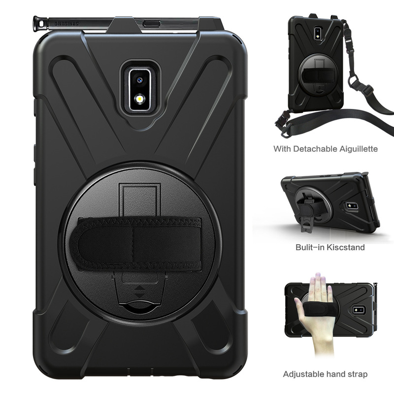For Samsung Tab Active 2 flat set 8 inch T390 bracket T395 full T397 three-proof protective case