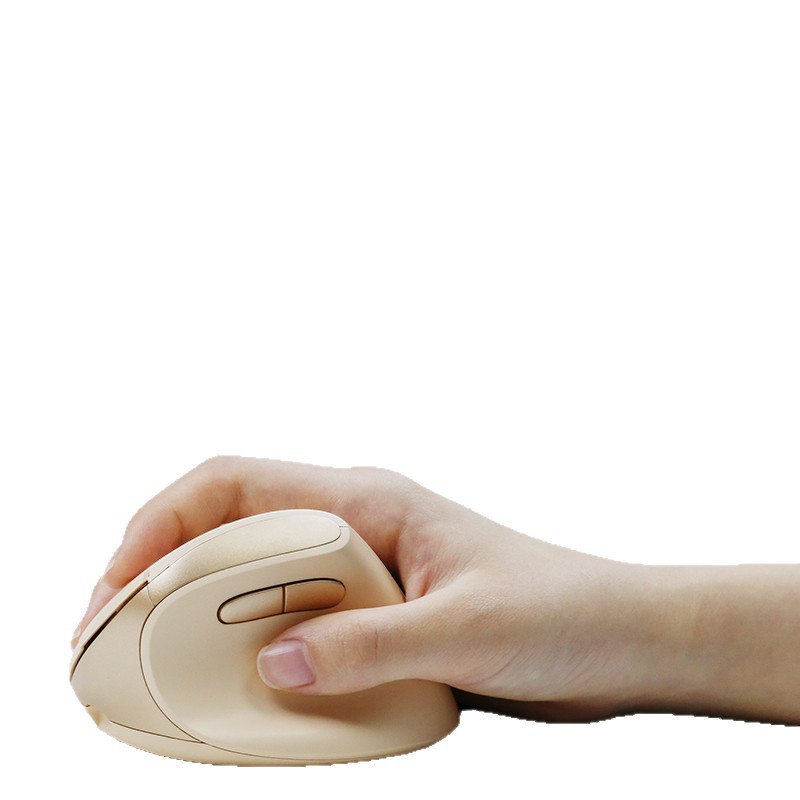 BOW Bluetooth inalámbrico ergonómico ratón vertical carga para Apple Huawei computadora chica oficina silenciosa