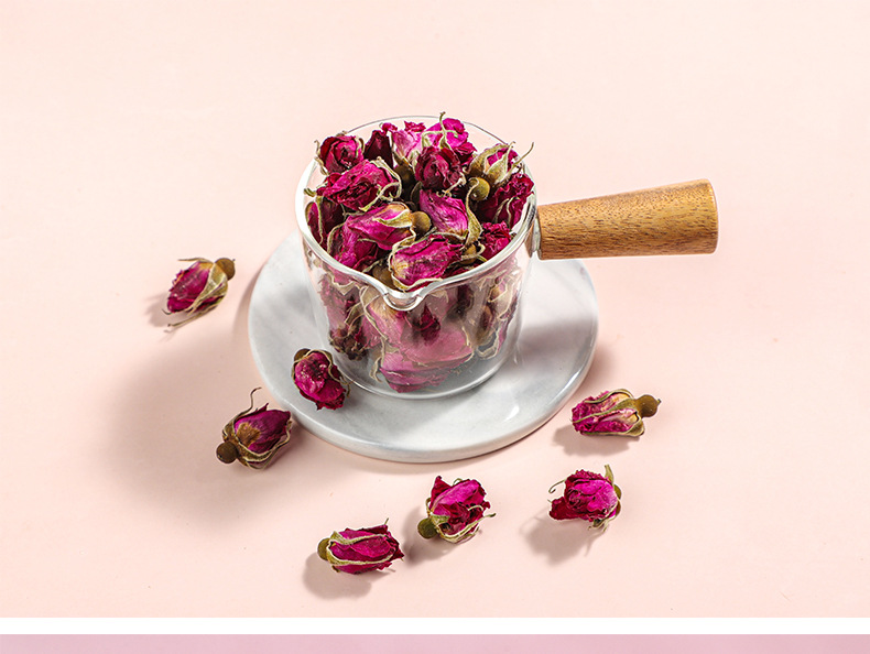 Dried Rose Bud Tea Mei Gui Hua 500g Loose Herbal Flower Tea from Shandong for Daily Brewing quality and texture