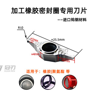 Mushroom Head R0.75/R1 Blade