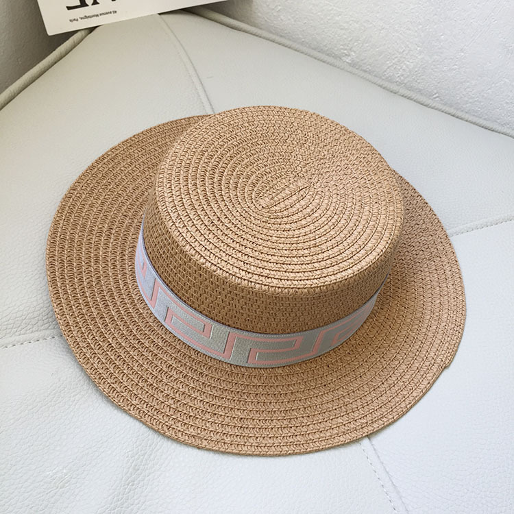 Children Unisex Vintage Style Solid Color Straw Hat display picture 9