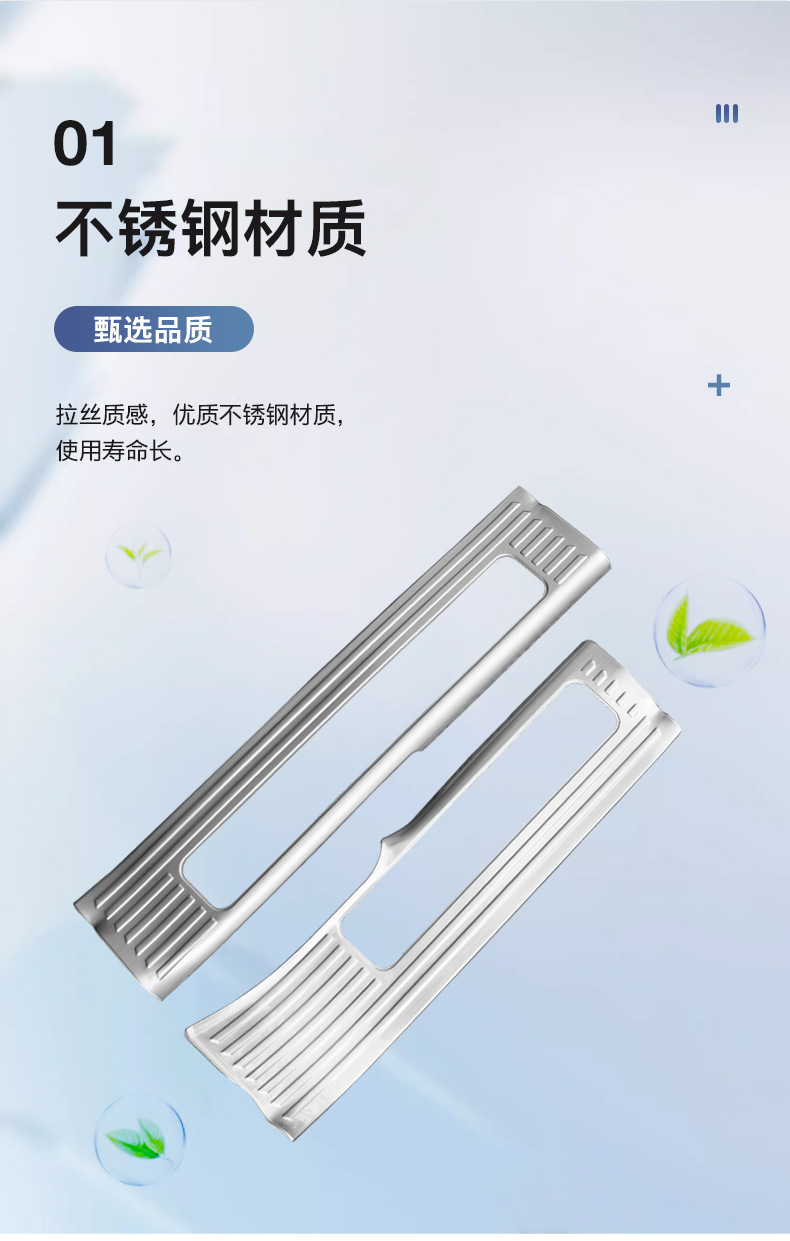 Suitable for 25 equation leopard 8 threshold bar protection special stainless steel welcome pedal car supplies