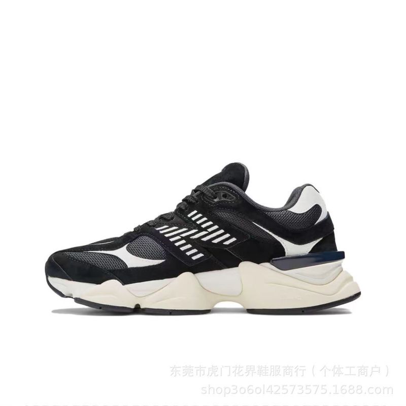 スポーツシューズ女性の 2025 新しい nb9060 小さな象蹄ハイバージョンメッシュ通気性向上オリジナルグレーダッドシューズ|undefined