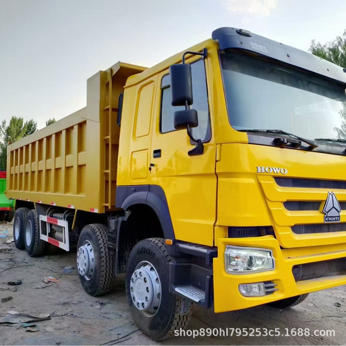 Howo Dump Truck 6X4 Rear-Wheel Drive Dump Truck Front-Wheel Drive Rear-Wheel Drive Dump Truck Tipper Truck Engineering Vehicle