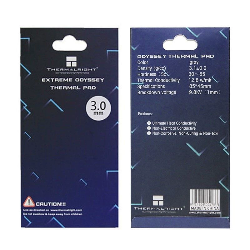 Thermalright Тепловая силиконовая прокладка для ноутбука видеопамяти CPU тепловая прокладка