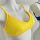 French Triangle Cup with Chest Pad Camisole Vest European and American Spice Girls Inner Top Tube Top Comfortable Breathable Underwear Beautiful Back