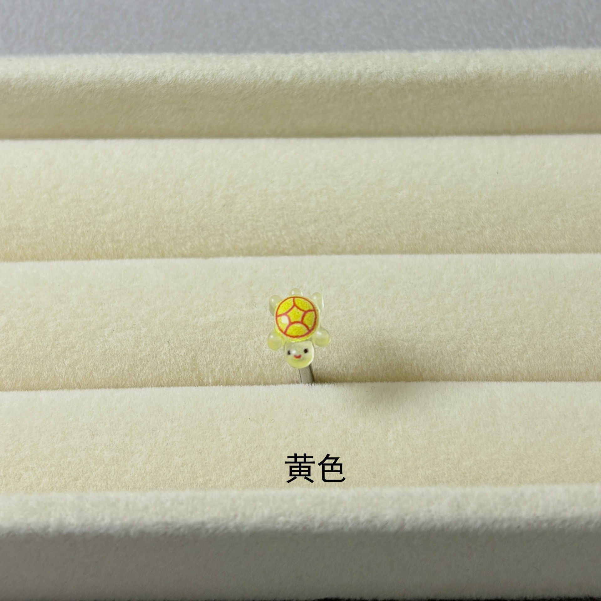 Luminous Little Turtle Tongue Barbell 316L Surgical Steel Drinkable Resin Cartoon Animal Cute Tongue Ring Piercing Jewelry Wholesale detail image 9