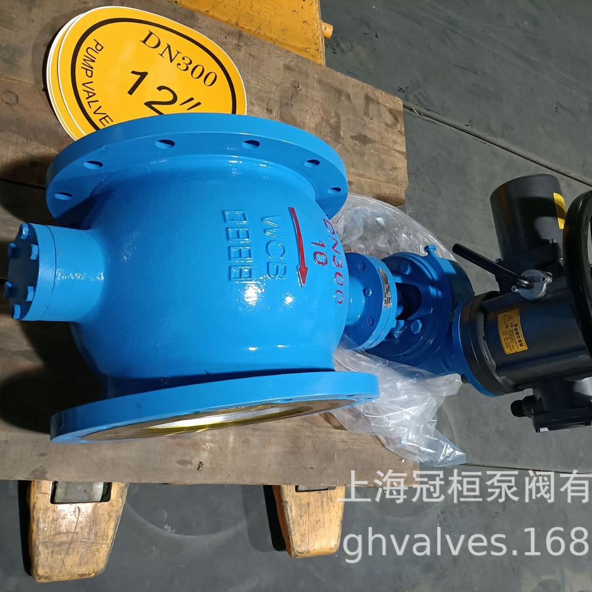 DYQ340Y-16C 侧装上装式涡轮法兰偏心半球阀