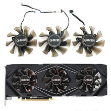 适用于影驰GeForce RTX 2070/2080/2080ti OC大将显卡散热风扇GA8