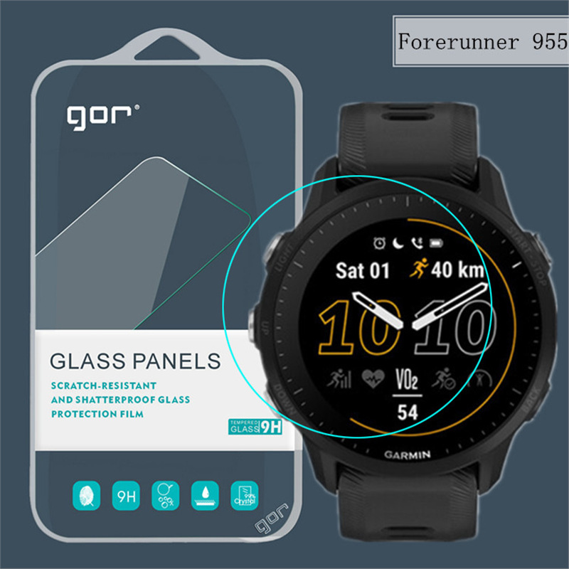 Gor Is Suitable for Garmin Forerunner955 Tempered Glass Film 945 Watch Screen Protector