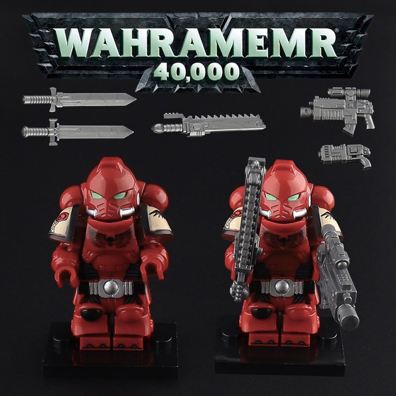 スターウォリアーズダークウォーハンマー 40K ブラックテンプル騎士団アーデンター MOC サードパーティミニフィギュアビルディングブロックおもちゃプラスチック|undefined