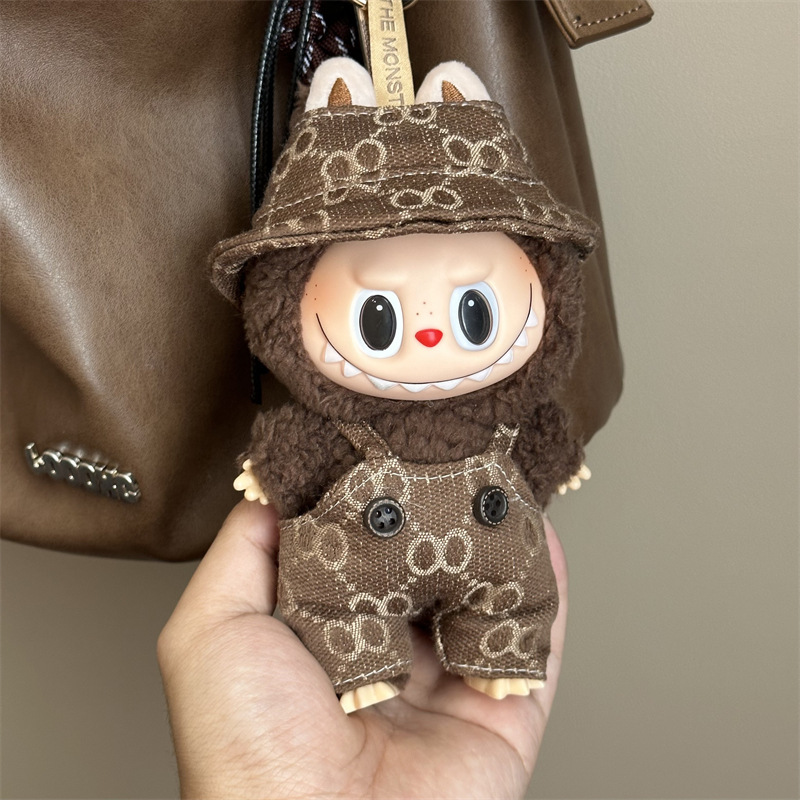 仅衣服适用labubu坐坐派对娃衣一二三代拉布布衣服套装配件饰周边|undefined