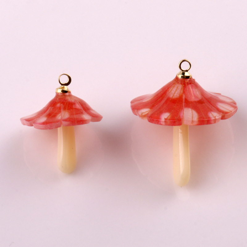 1 Piece Arylic Mushroom Pendant display picture 4