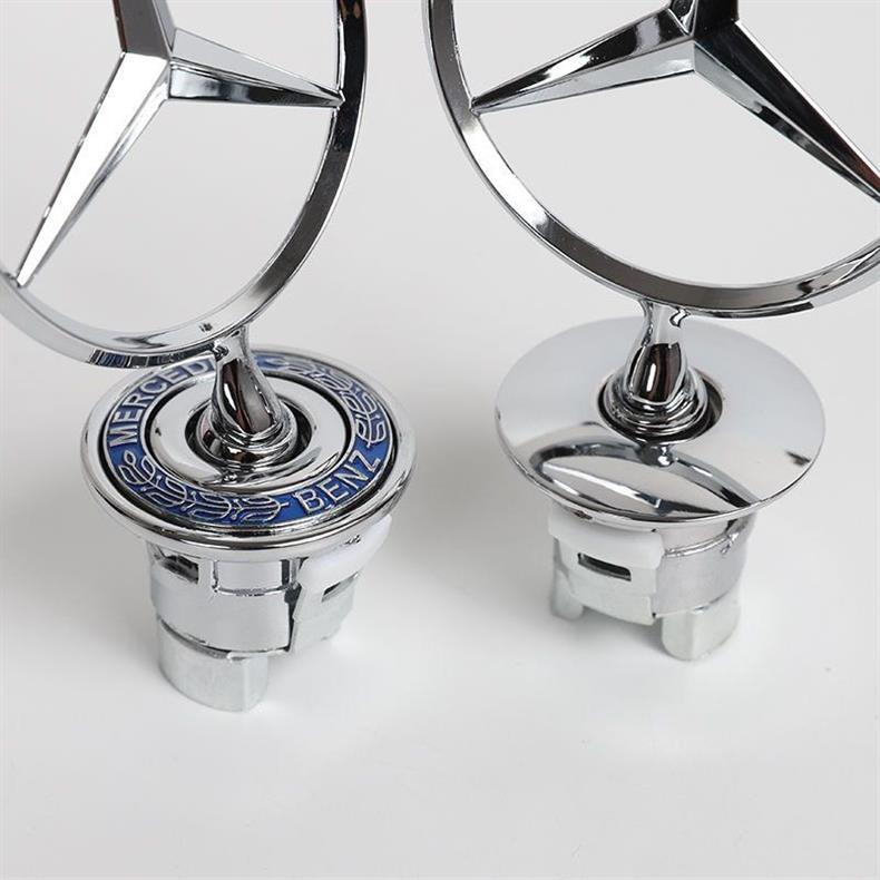 Mercedes-Benz engine hood emblem, C200L, E300L, C260L, S320L, S350 – modified front emblem