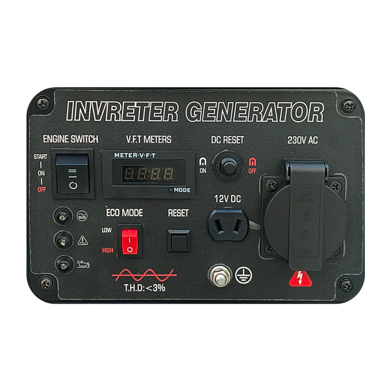 2-Kilowatt Portable Silent Inverter Gasoline Generator with Remote Control for Camping, Rv, Outdoor, and Home Use, Manufacturer 220